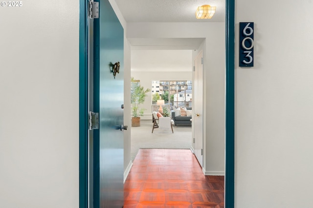 2323 SW Park Pl Unit 603, Portland, OR 97205 - corridor with baseboards