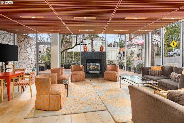 2323 SW Park Pl Unit 603, Portland, OR 97205 - sunroom with plenty of natural light