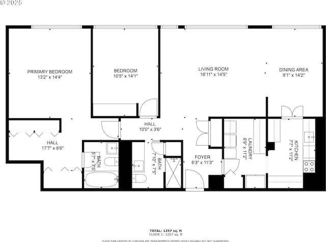 2323 SW Park Pl Unit 603, Portland, OR 97205 - room layout