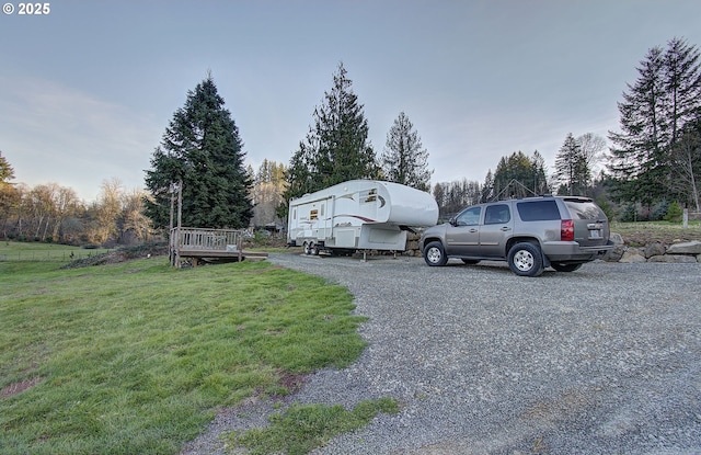 exterior space featuring a yard