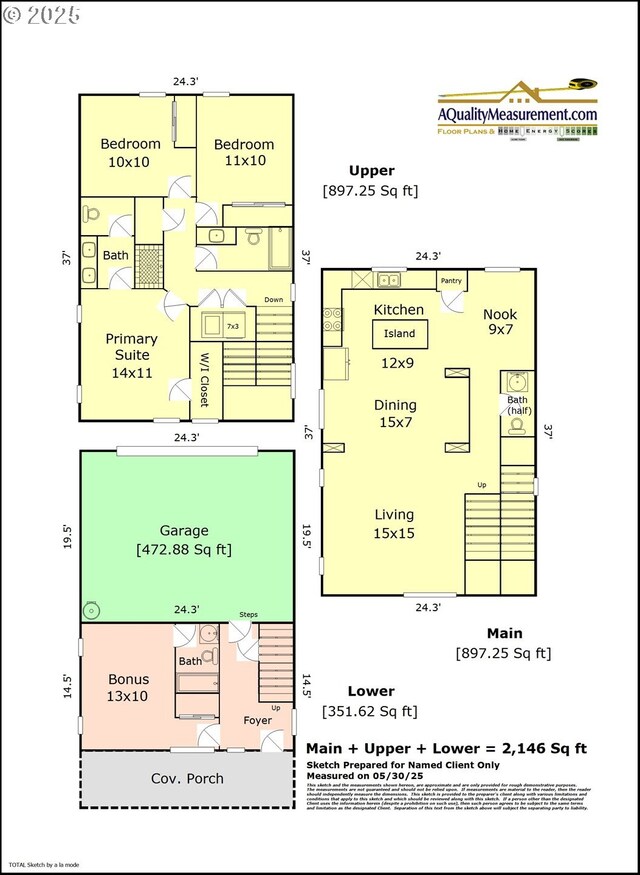 14139 SW Burlwood Ln, Beaverton, OR 97005 - view of floor plan / room layout