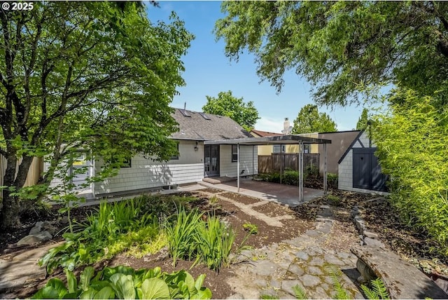 1968 SE 25th Ave, Portland, OR 97214 - rear view of property featuring a patio area