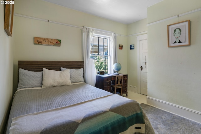 2869 SE Sherman St, Portland, OR 97214 - bedroom featuring carpet floors and baseboards