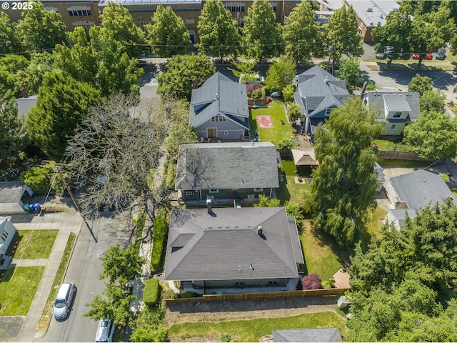 2869 SE Sherman St, Portland, OR 97214 - aerial view of residential area