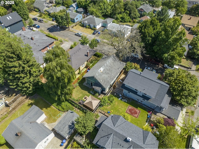 2869 SE Sherman St, Portland, OR 97214 - aerial view of property's location with nearby suburban area