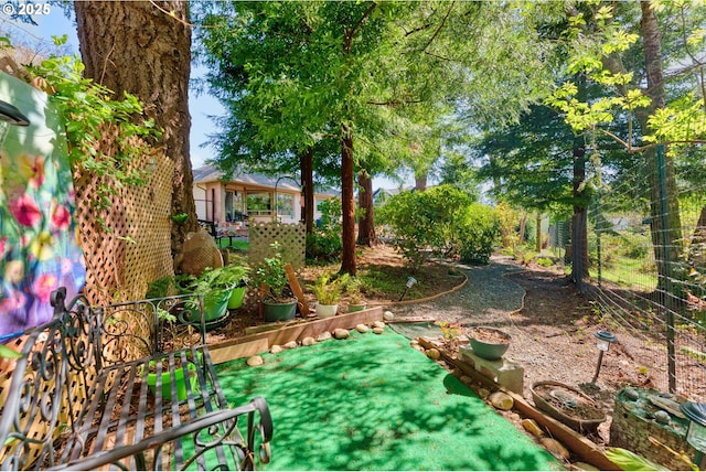 view of yard