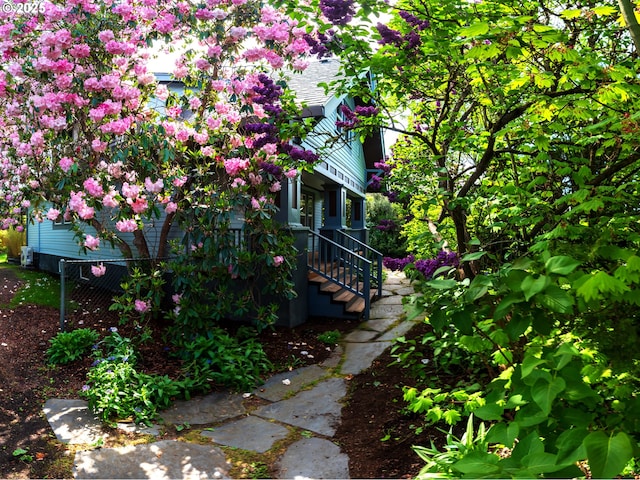 view of property exterior