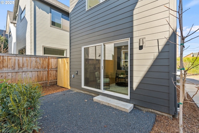 back of house featuring a patio