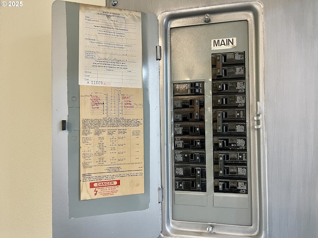 54825 Robinson Rd, Coquille, OR 97423 - utility room with electric panel