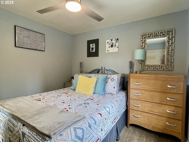 54825 Robinson Rd, Coquille, OR 97423 - bedroom with ceiling fan