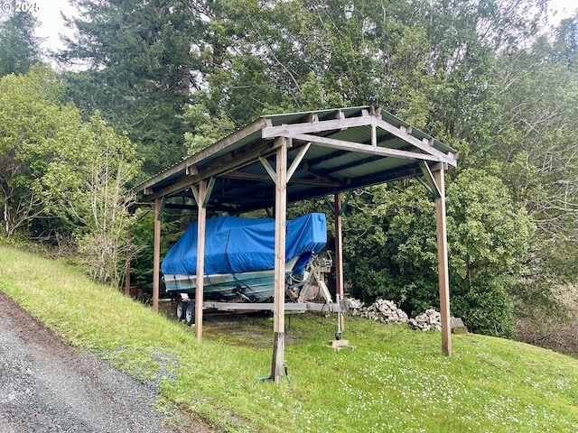 54825 Robinson Rd, Coquille, OR 97423 - view of yard with a detached carport