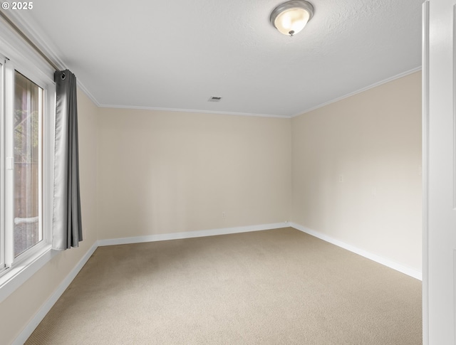 13920 Shireva Dr, Lake Oswego, OR 97034 - carpeted spare room with ornamental molding