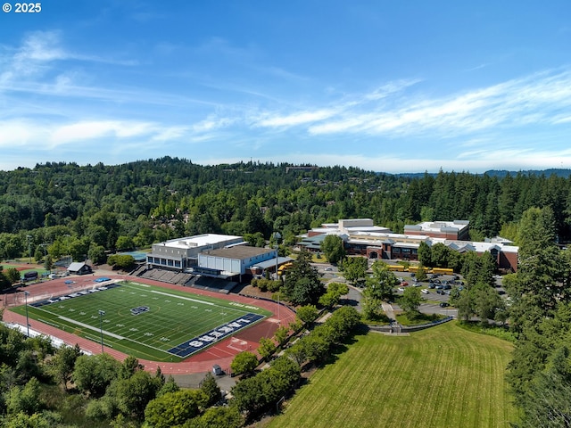 13920 Shireva Dr, Lake Oswego, OR 97034 - drone / aerial view of a heavily wooded area