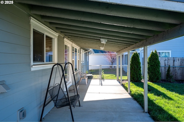 view of patio / terrace