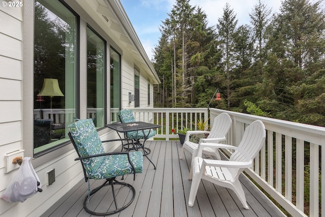 4145 SE Inlet Ave, Lincoln City, OR 97367 - view of wooden deck