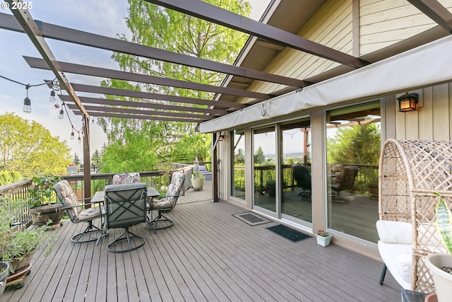225 NW Brier Ave, Dundee, OR 97115 - view of patio / terrace with outdoor dining area