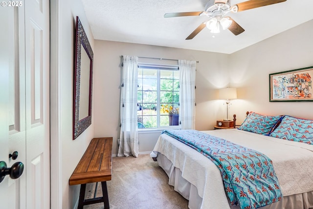 603 Lone Oaks Loop, Silverton, OR 97381 - bedroom with carpet flooring and ceiling fan