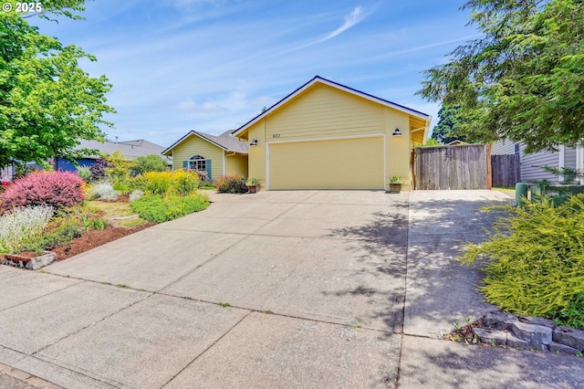 603 Lone Oaks Loop, Silverton, OR 97381 - view of front of property featuring driveway and an attached garage