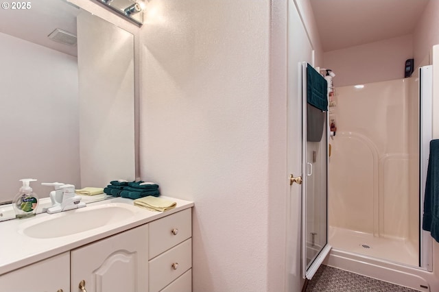 8408 NW Pinnacle Ct, Portland, OR 97229 - full bath with a stall shower and vanity