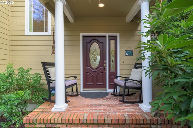 view of property entrance