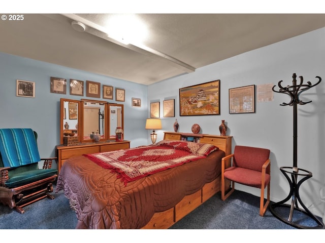 bedroom featuring carpet floors