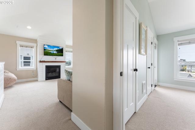 2539 SW Coral Loop, Lincoln City, OR 97367 - corridor with carpet flooring and recessed lighting
