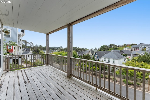 2539 SW Coral Loop, Lincoln City, OR 97367 - wooden deck with a residential view
