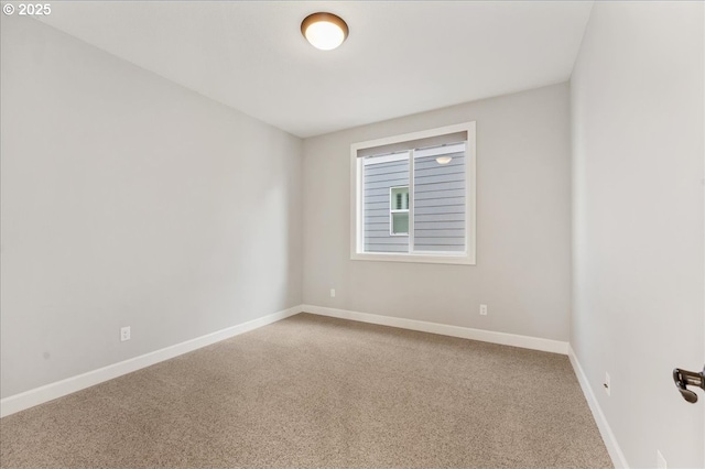 unfurnished room with carpet