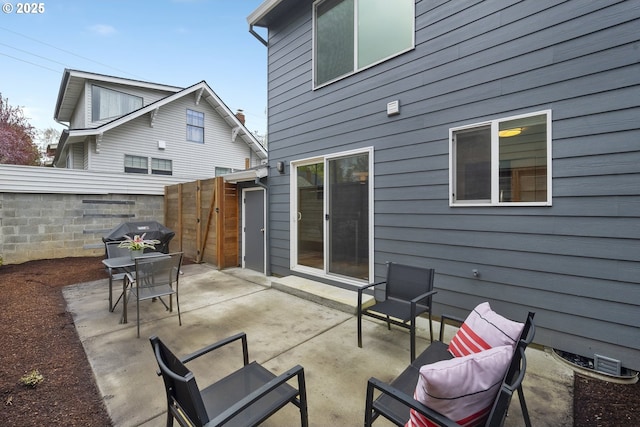 109 NE Shaver Ave, Portland, OR 97212 - view of patio with area for grilling