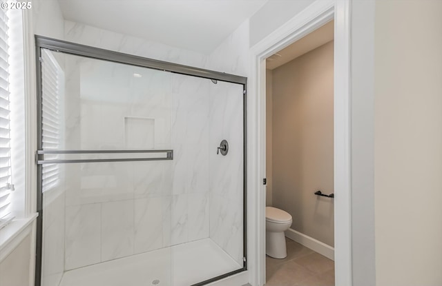 17067 NW Catalpa St, Portland, OR 97229 - bathroom featuring a stall shower and toilet