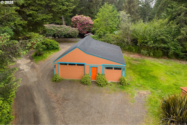 aerial view of property and surrounding area