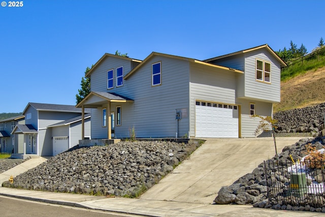 1030 Forest Heights St, Sutherlin, OR 97479 - view of front of home with driveway and a garage