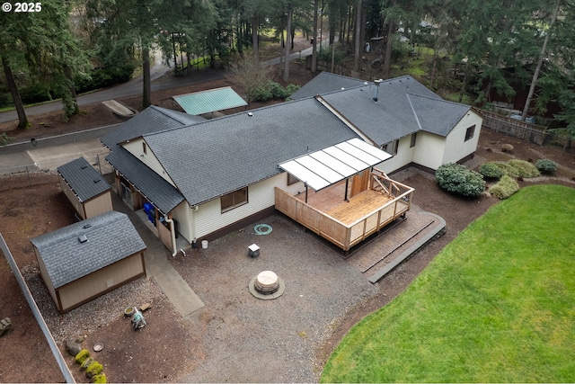 bird's eye view