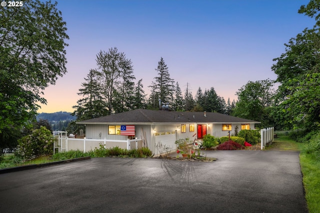 16020 SE Monner Rd, Happy Valley, OR 97086 - ranch-style home featuring a garage and asphalt driveway