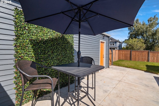 6959 N Denver Ave, Portland, OR 97217 - view of patio / terrace