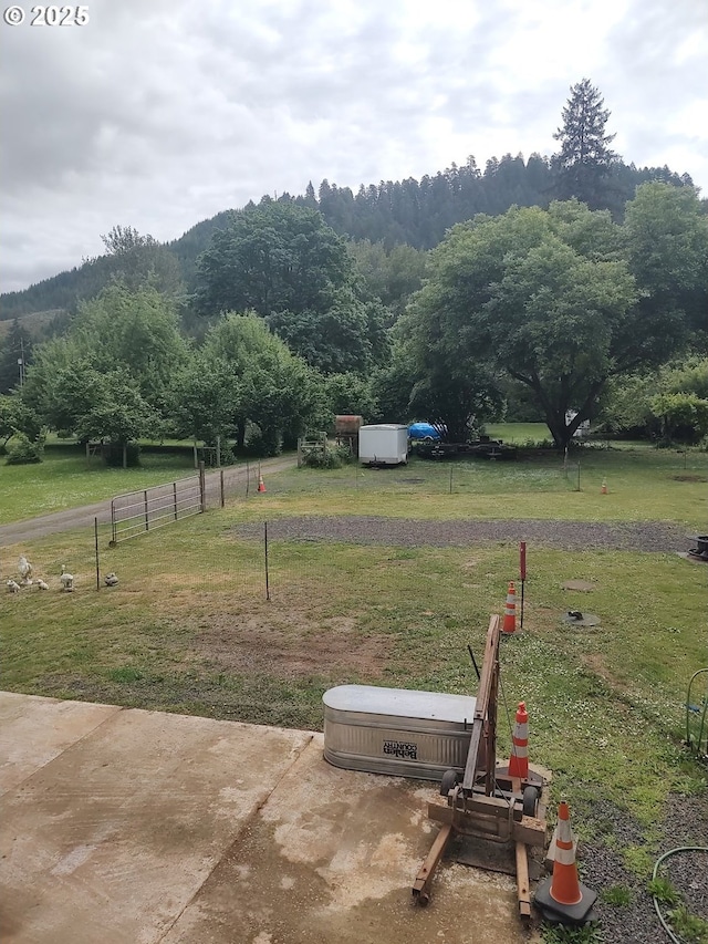 34376 State Highway 38, Scottsburg, OR 97473 - view of yard with a view of trees