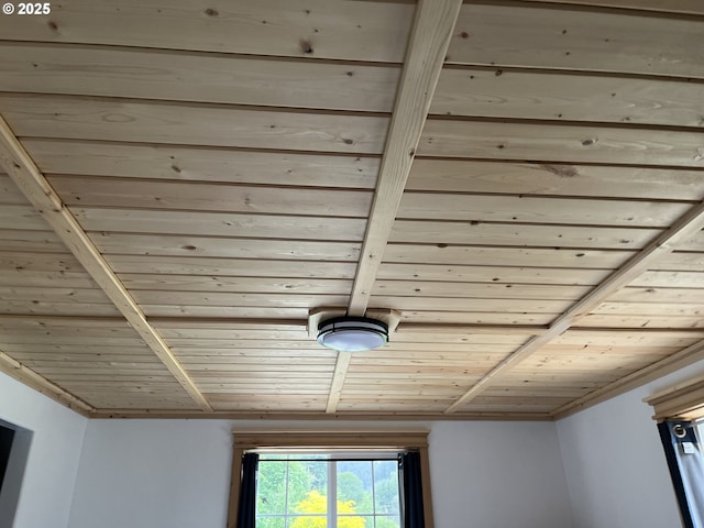34376 State Highway 38, Scottsburg, OR 97473 - detailed view of wooden ceiling