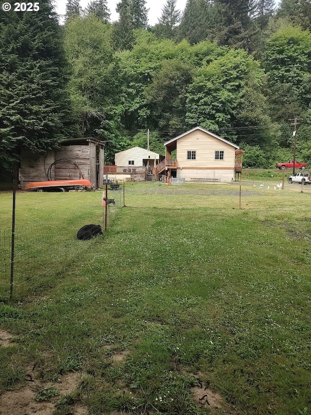 34376 State Highway 38, Scottsburg, OR 97473 - view of yard