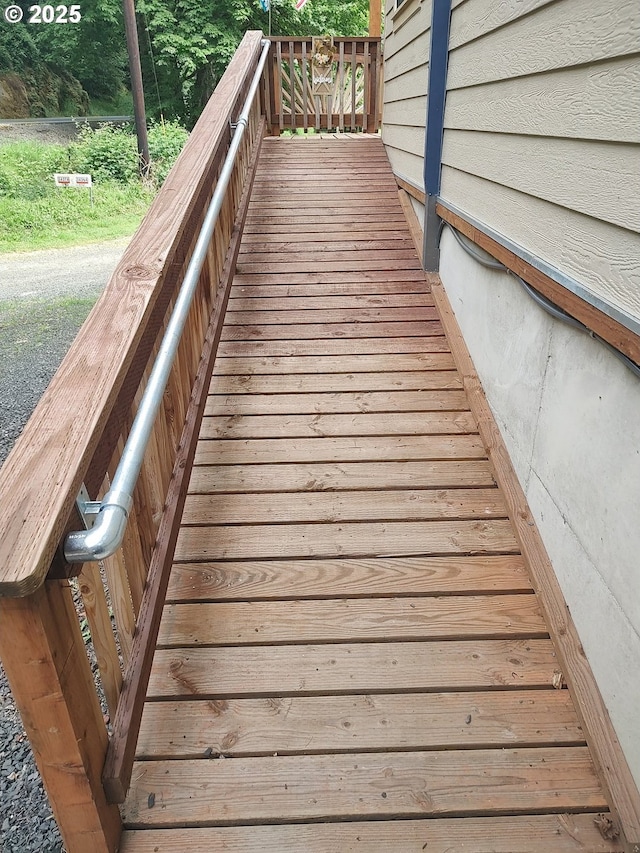 34376 State Highway 38, Scottsburg, OR 97473 - view of wooden deck