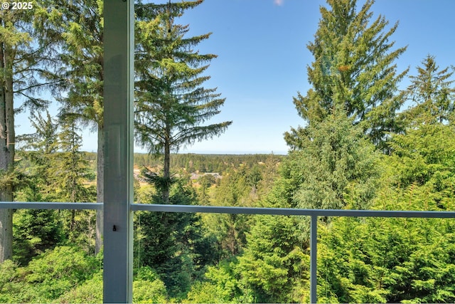 3563 Jake Mann Ln, Florence, OR 97439 - water view with a heavily wooded area