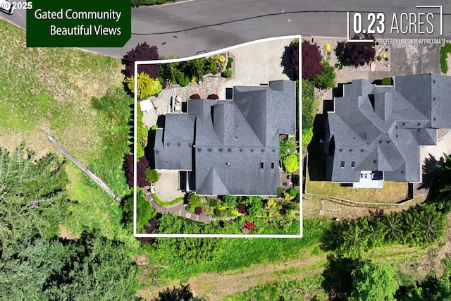 3563 Jake Mann Ln, Florence, OR 97439 - aerial view of property's location with property parcel outlined