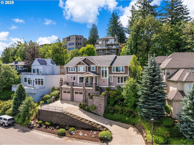 100 Garibaldi St, Lake Oswego, OR 97035 - aerial perspective of suburban area