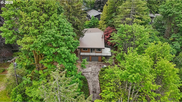 630 SW Viewmont Dr, Portland, OR 97225 - aerial view of property and surrounding area