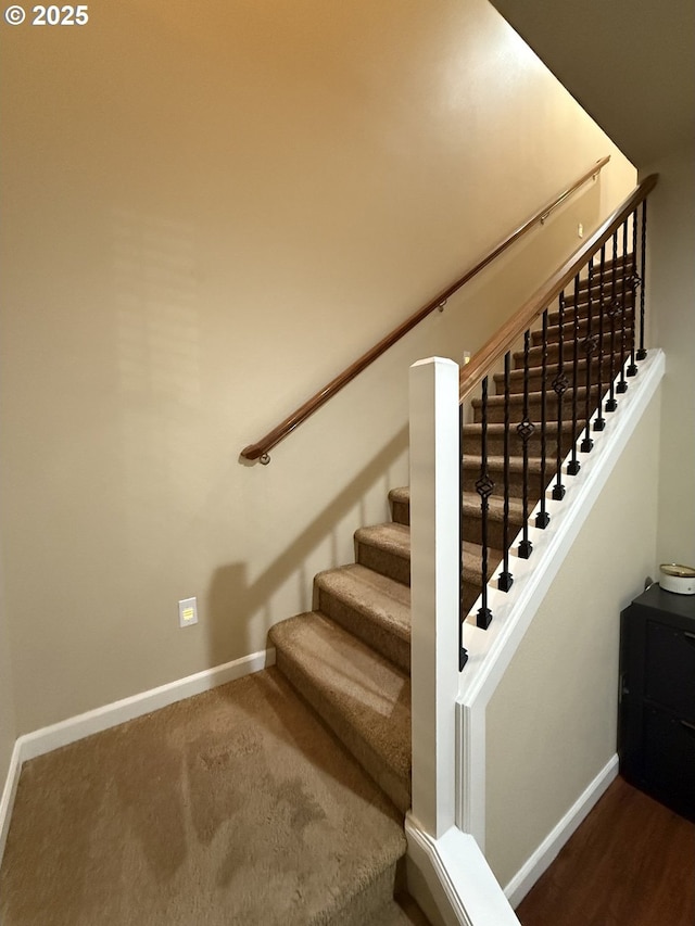 4002 N 3rd Cir, Ridgefield, WA 98642 - staircase featuring baseboards