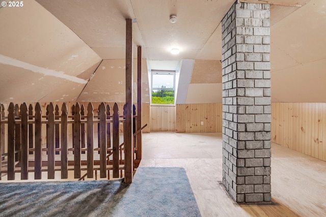 10303 SE Bull Run Rd, Corbett, OR 97019 - bonus room with wooden walls and wainscoting