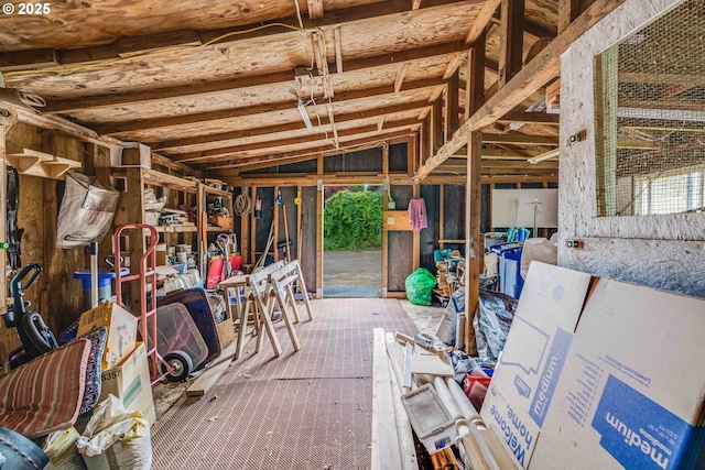 10303 SE Bull Run Rd, Corbett, OR 97019 - misc room with lofted ceiling