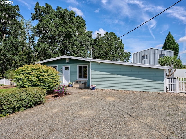 4887 S Elliott Prairie Rd, Woodburn, OR 97071 - rear view of house