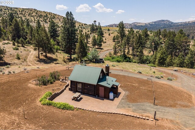 0 Hwy 395, Mount Vernon, OR 97865 - view from above of property with a mountainous background