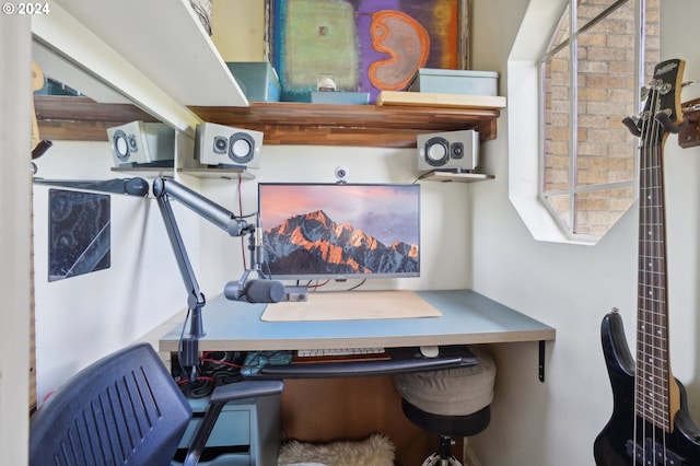 view of office