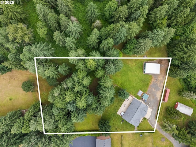 31529 SE Eagle Cliff Ln, Eagle Creek, OR 97022 - aerial view of property's location featuring property boundaries highlighted